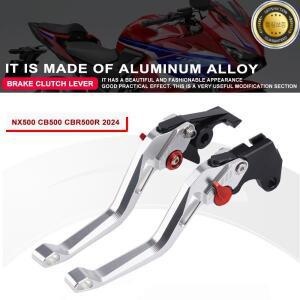 혼다 NX500 CBR500R 호넷 2024-2025 오토바이 접이식 핸들 5D 브레이크 클러치 레버 알루미늄 액세서리에