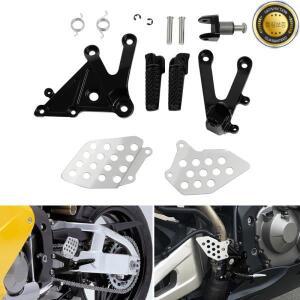 오토바이 프론트 풋 페그 발판 브래킷 혼다 CBR600RR CBR 2003-2006 2004 실버 블랙 샌드