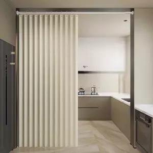 거실 주방 자바라 화장실 욕실 도어 무타공 가림막