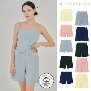 [물랑루즈]아이엠 순면 여성 트렁크팬티 / 롱트렁크팬티 홈웨어 네모팬티 10종 택1