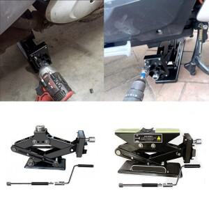 2.8T 2T 자동차 가위 잭 수동 및 전기 이중 목적 바이크 오토바이와 같은 유지 보수 도구