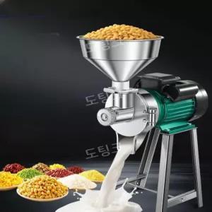 전기맷돌 두유 상업용 분쇄기 콩 가는 기계 콩국수 두부 콩물 믹서기