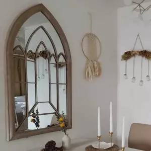 인테리어 거울 엔틱 빈티지 현관 우드 소품 럭셔리 대형 카페 몽땅