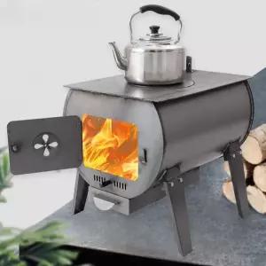 거꾸로타는 화목난로 주물 불멍 난로 야외 캠핑 화덕 화목