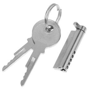 냉동고 도어 잠금 장치 헤비 듀티 냉장고 실린더 35mm 2개 키 유리 하드웨어 캐비닛 슈퍼마켓 보안용