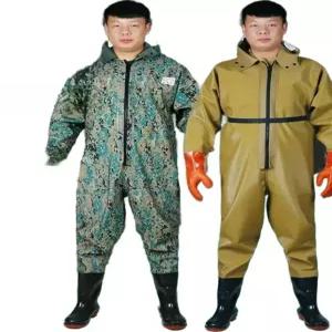 해루질 전신장화 가슴장화 어부 체험 방수 옷 갯벌 웨이더 작업 낚시 남성 여성 바다 선상