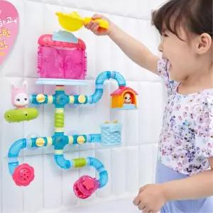 투명한 파이프 물놀이 아기 목욕 장난감 키즈 아쿠아플레이