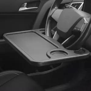 간이 차량용 핸들 테이블 거치대 자동차 핸들 트레이 노트북 책상