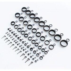 낚시대 가이드링 원투 가이드 탑 캡 세트 수리 초릿대