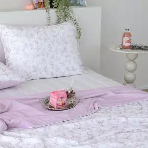 [골드스마일]이불패드세트 비키 냉감 이불 패드 베개 슈퍼싱글 SS 핑크 듀라론