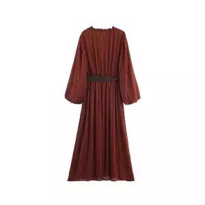 엘럽 여자 정장 원피스 가을 벨트 중기장 원템3