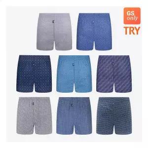 GS8종SET TRY 순면100% 남성 트렁크 항균 소취 기능성 남자 팬티 184144