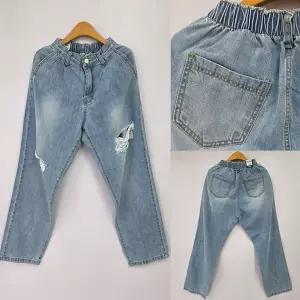 [하프클럽/아이우먼]아이우먼 앞트임쫀득데님팬츠 LOU304M603 빅사이즈