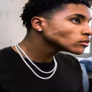 실버 큐빅 테니스 목걸이 팔찌 남여 패션 예쁜 파티