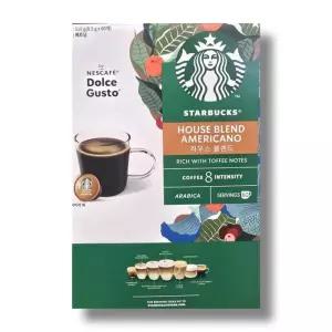 스타벅스 돌체구스토 캡슐커피 하우스블렌드 60개