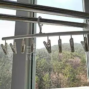 멀티 NJK917I1 옷걸이 클립 빨래 빨래옷걸이 행거 공간활용