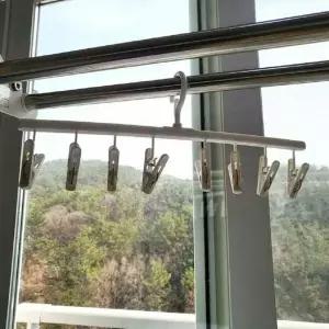 공간활용 ANT286B0 멀티 옷걸이 클립 건조대 빨래옷걸이