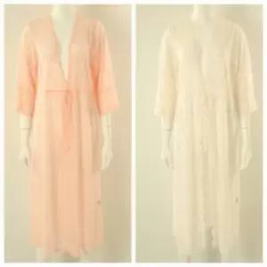 균일가세일)블랙라벨)세련되고 고급스러운 올 오버 레이스 겉가운D_J VGN4440A)_DJ