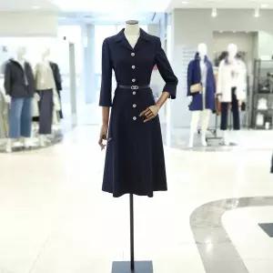 [하프클럽/미니멈]카라넥 7부소매 원피스 M1BGWO3950