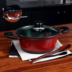 블랙 선학 레드 넘침 방지 양수 20호 냄비 양수 전골