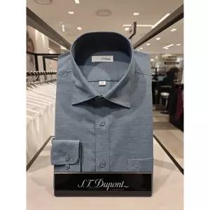 [듀퐁](김해점)26년SS 신상품 청량감 있는 린넨믹스 소재 긴소매 일반핏셔츠 SE6SM12LS705SNY