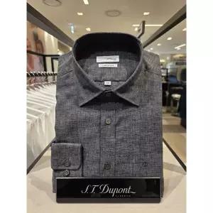 [듀퐁](김해점)26년SS 신상품 린넨 혼방 소재 긴소매 슬림핏셔츠 SE6SM22LS756SDY