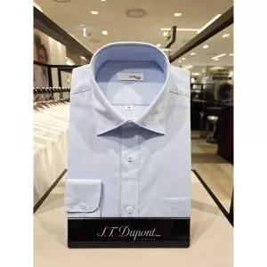 [듀퐁](김해점)26년SS 신상품 청량감 있는 린넨믹스 소재 긴소매 일반핏셔츠 SE6SM12LS705SBU