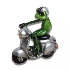스쿠터씽 개구리 장식소품인형 마블 인테리어 장식품 콘솔품 카페품 미니어처