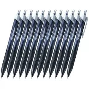 유성 강의 제트스트림볼펜 대학 교실 흑색 수업 학생 자습 필기 0.38mm