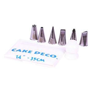 [2개구성] 주삼은 모양깍지 6종소 생크림 케익 시보리 아이싱도구 DUW187C99