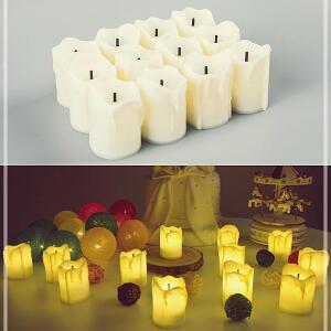 [2개구성] 프로포즈 장식소품 이벤트 파티 양초 촛불 기념일 티라이트초 FLWA1A201