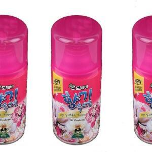 [3개구성] 산도깨비 향기속으로 향캔모과290ml 분사 탈취 화장실 ARW8E0D14