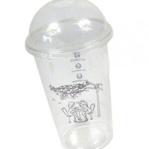 [2개구성] 일러스트 플라스틱컵 대-5P 투명용기 생쥬스컵 아이스E컵 아이스커피컵 여름컵 AEWF7BDE3