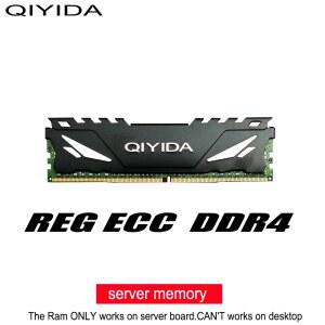 Qiyida ddr4 Ram 8GB 4GB 16GB PC4 2133MHz 또는 2400MHz 2666MHZ 2400 또는 2133 ECC REG 서버 메모리 8G 16G 4G 32GB RAM