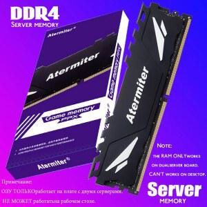 Atermiter DDR4 램 8GB 4GB 16GB 32GB PC4 2133MHz 또는 2400MHz 2666MHz 2400 또는 2133 2666 3200 ECC REG 서버 메모리 4G 16G 8G 32GB