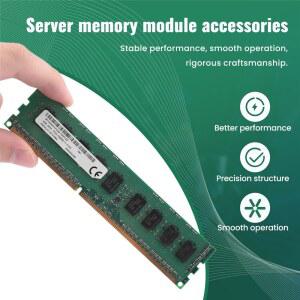 918Y 4GB DDR3 1333MHz ECC 메모리 2RX8 PC3-10600E 1 5V RAM 서버 워크스테이션용 버퍼링되지 않음 녹색