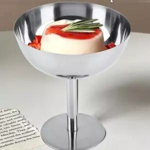 레스토랑 디저트 아이스크림 접시 홈카페 분위기 디저트 그릇 고급스러운 식기 적인