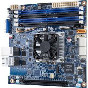 기가바이트 미니 ITX NAS 서버 마더보드 CPU 제온 D-1521 2 RJ45 10G LAN, DDR4 ECC RAM PCIe x16 슬롯 MB10-DATTO-O7