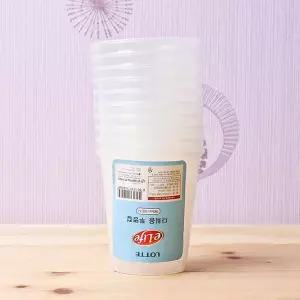 [하프클럽/브이와이]플라스틱 컵 술잔 맥주잔 페트컵 물컵 190ml 10P