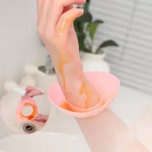 실리콘소매가드대형 2p 실리콘 손목밴드 세안 물흐름 방지 소매 가드 방수 스플래시 젖음방지