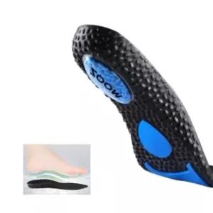 운동화깔창 PORON 안전화 작업 군인 깔창 검정 L사이즈