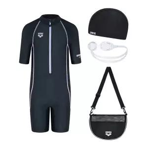 매장정품 ARENA 아레나 킥앤풀 여아동 3부 반신 슈트 키트 (A5SG1KG03) BLK 1270025