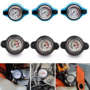 레이싱 크고 미니 소형 소형 헤드 서모스트 라디에이터 캡 탱크 커버 수온 게이지 0.9BAR OR 1.1BAR 1.3 BA