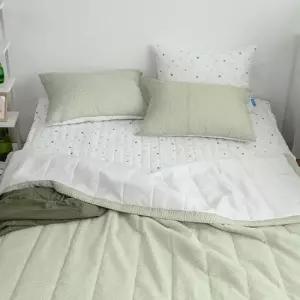 냉감이불세트 듀라론 시어서커 냉감 이불패드세트 SS 카키 여름