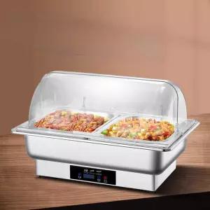 사각 차핑디쉬 워머기 보온기 푸드 전기 음식 호텔 업소용 중탕기