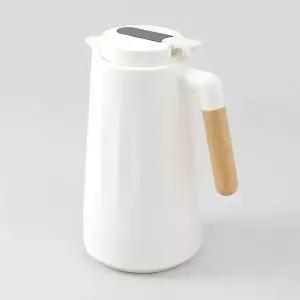 [하프클럽/브이와이]온도표시 화이트 보온주전자 물주전자 1L