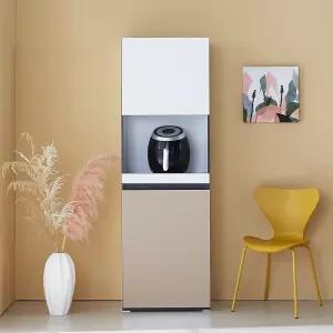 미자크 리버스 밥솥 틈새수납장 (500, 일반) / 주방 냉장고 틈새 키큰 장 오브제