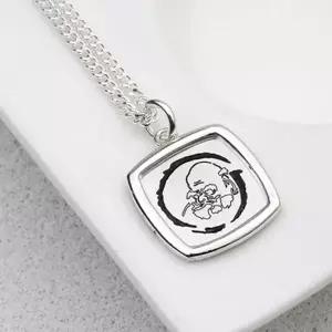 [애슬릿] 925 실버 달마도 무도금 40cm 은 목걸이