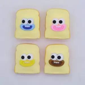 이 스트레스볼 식빵 빵떡 자광 말랑 빵숙이 빵쑥이 손가락놀이 느끼는 손끝으로 말랑식빵