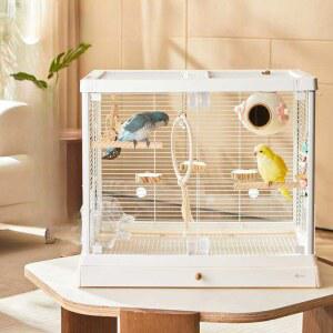 파노라마 앵무새장 날림장 모란새 가로망 이동장 L대형 프레임 하우스 새장